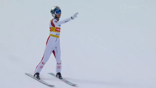 Závěr závodu skokanů v Lake Placid