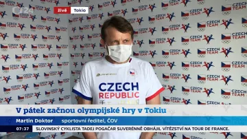 Doktor: Perušiče se budeme snažit udržet v soutěži, dva vlajkonoše si vyberou čeští sportovci sami