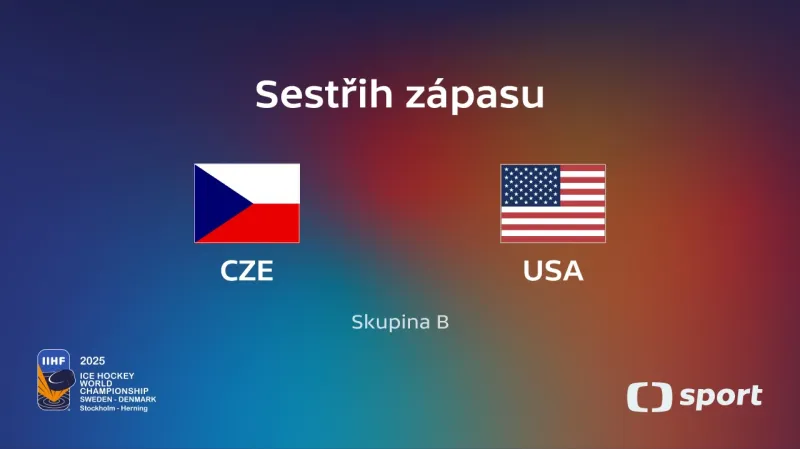 Sestřih utkání Česko – USA