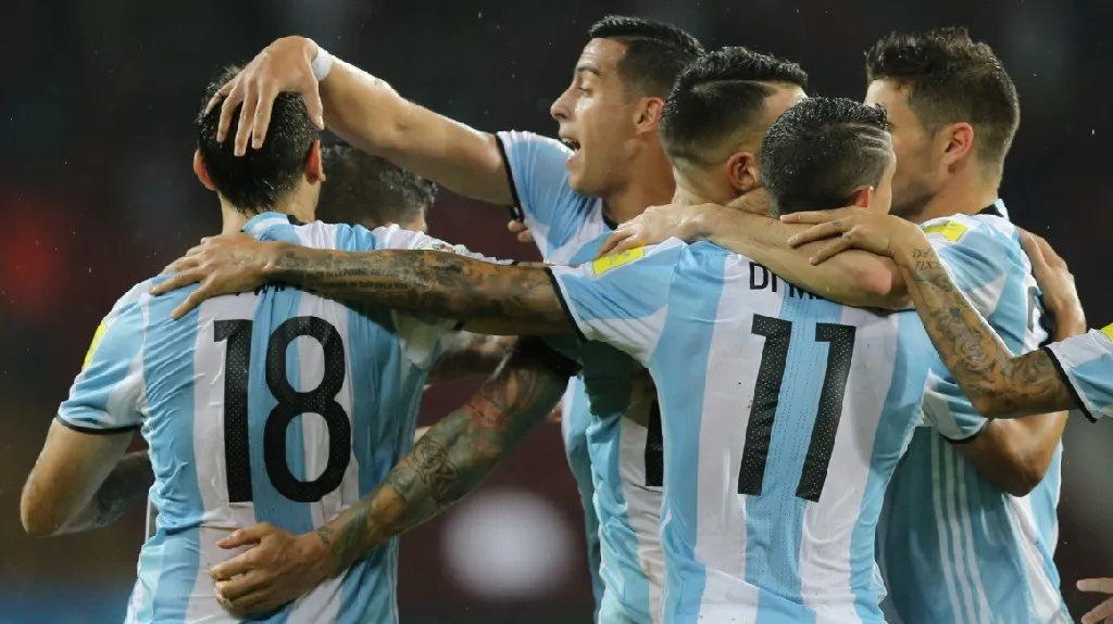 Fotbalisté Argentiny