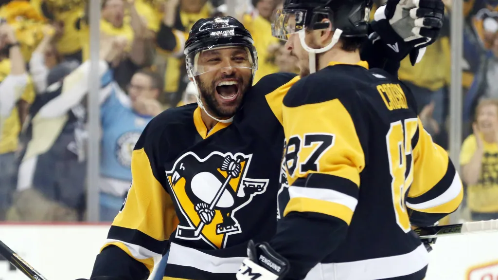 Radost hokejistů Penguins