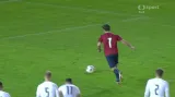 Gól v utkání Řecko - Česko: Bucha z pen. - 0:1 (68. min.)