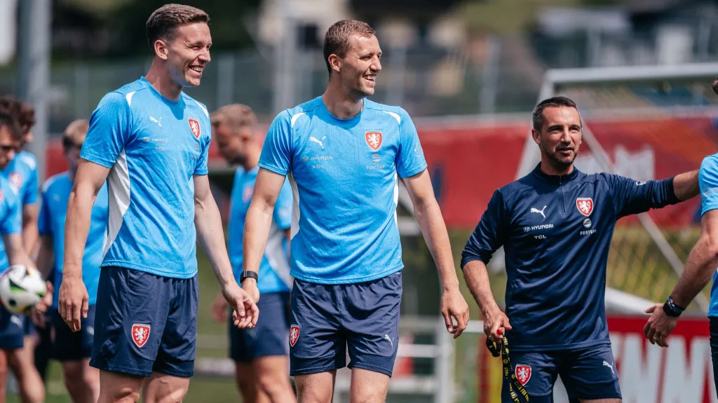 Česká reprezentace v přípravě na Euro 2024