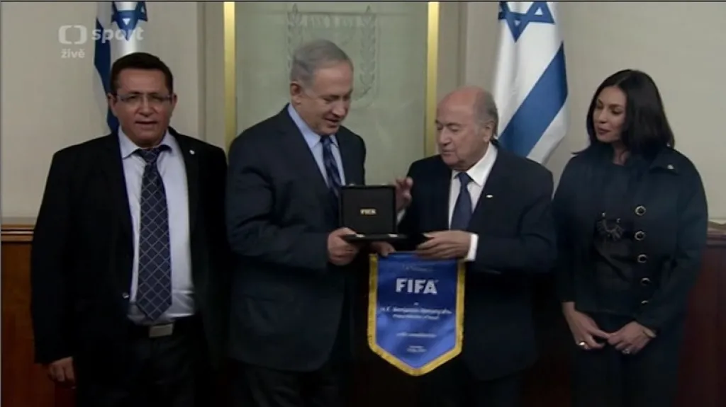 Palestina chce vyloučit Izrael z FIFA