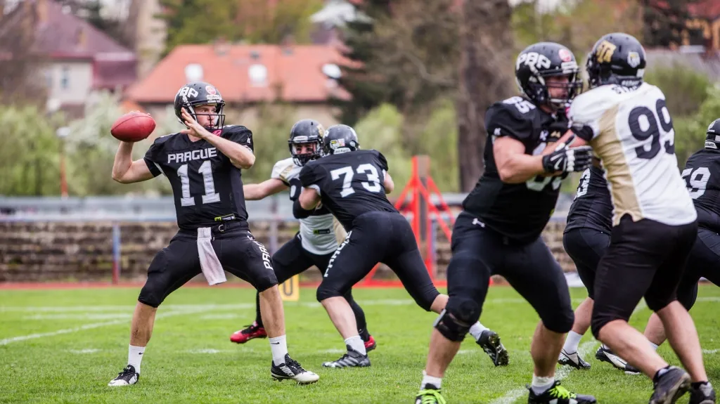 Quarterback Prague Black Panthers Jan Dundáček