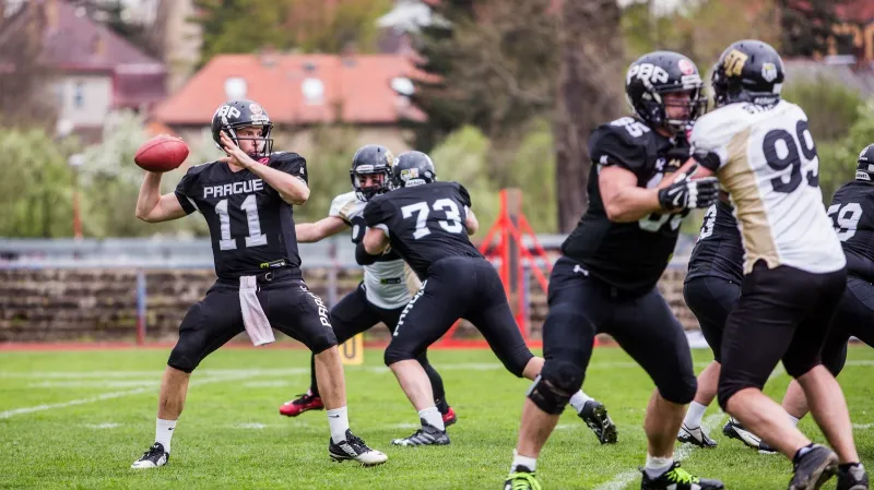 Quarterback Prague Black Panthers Jan Dundáček