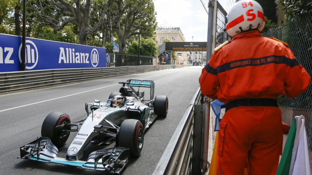 Nico Rosberg na monacké GP