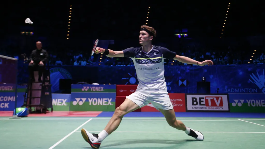 Viktor Axelsen ve finále All England Open
