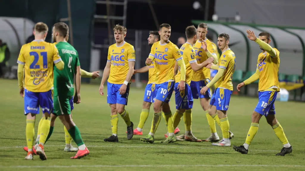 Radost fotbalistů Teplic