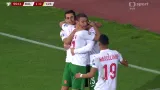Gól v utkání Bulharsko - Česko: Božikov - 1:0 (56 min.)
