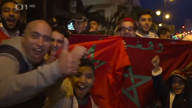 Maročtí fanoušci se chystají na semifinále