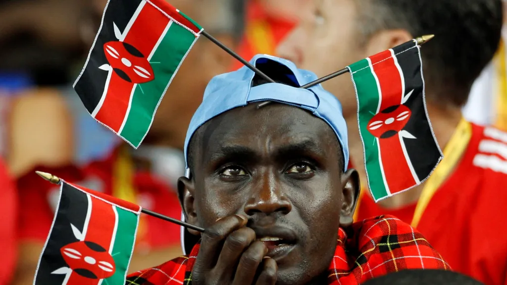Keňský fanoušek
