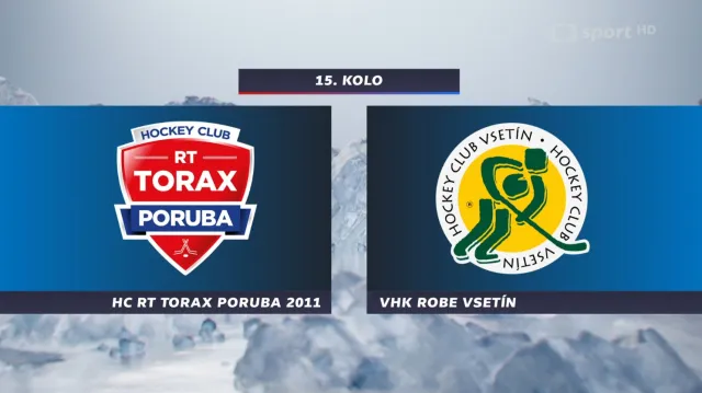 Sestřih utkání Poruba – Vsetín