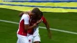 Gól v utkání Slavia Praha - Levadia Tallinn: Van Kessel - 2:0 (66. min.)