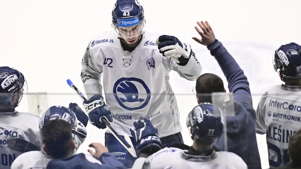 Radost hokejistů Plzně