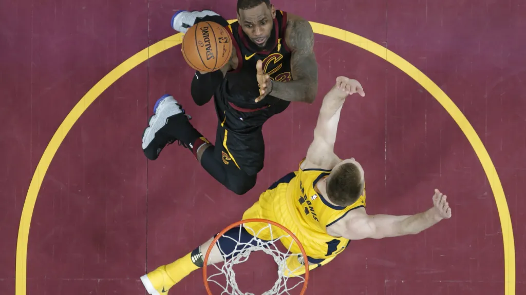 LeBron James v akci
