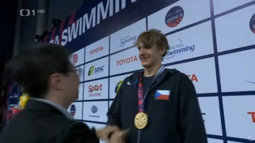 Nevidomý plavec Kratochvíl slaví pátou medaili z MS