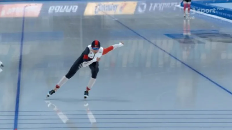 Jízda Sáblíkové na 1500 m SP v Pekingu