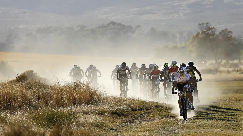 Jaroslav Kulhavý ve vedení závodu Cape epic