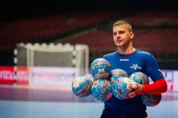 Reprezentační brankář Martin Galia