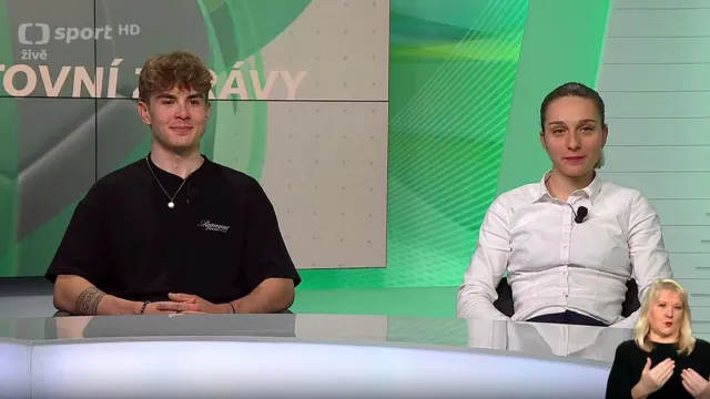 Kristýna Zemanová a Václav Ježek o cyklokrosu v Táboře