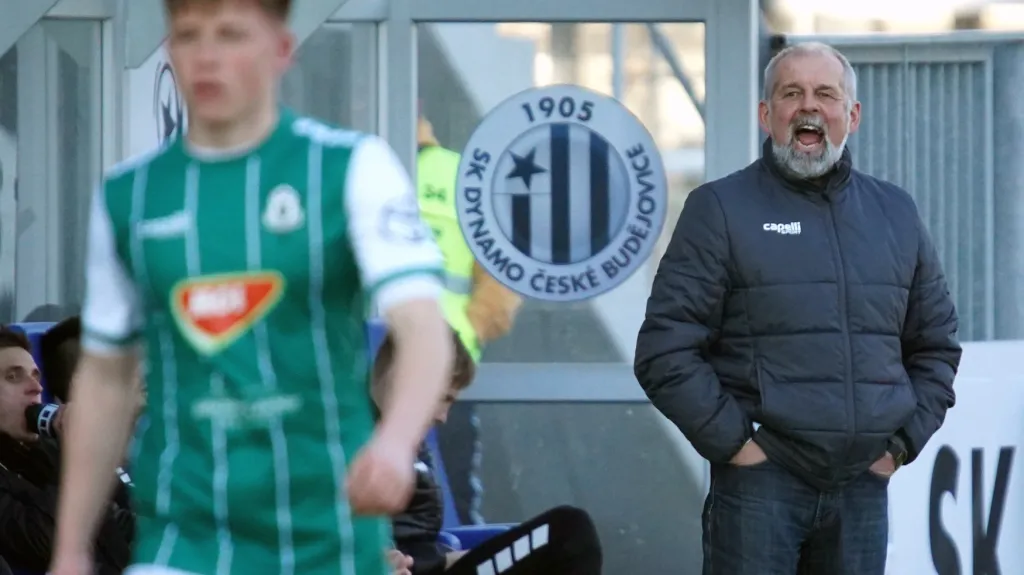 Trenér fotbalistů Jablonce Petr Rada 