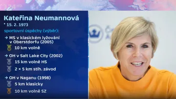 Kateřina Neumannová o roli expertky i vzpomínkách na Turín