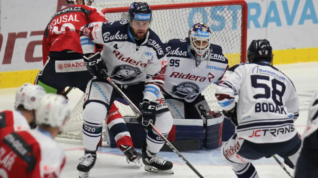 Utkání Vítkovice - Pardubice