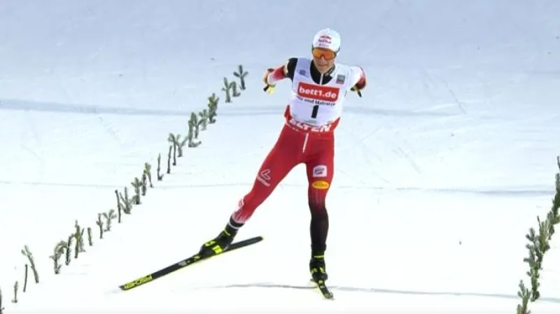 Sdruženář Portyk skončil v Klingenthalu dvacátý, znovu vyhrál Lamparter