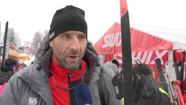 Na ČT Jizerské desítce nechyběl Jan Koller