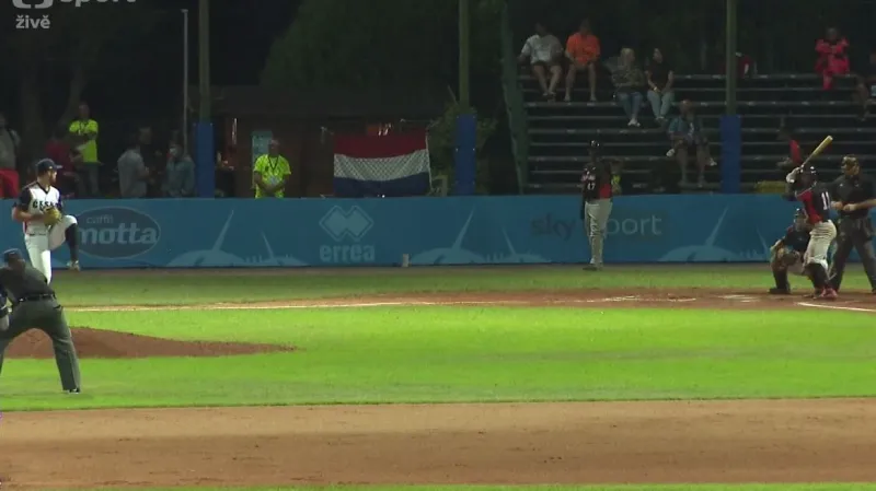 Baseballisté podlehli ve druhém utkání na ME obhájcům titulu