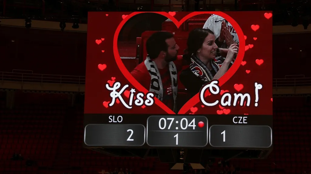 Stockholmská Kiss Cam