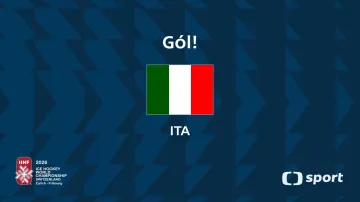 Gól v utkání Česko – Itálie: Saracino – 0:1 (30. min.)