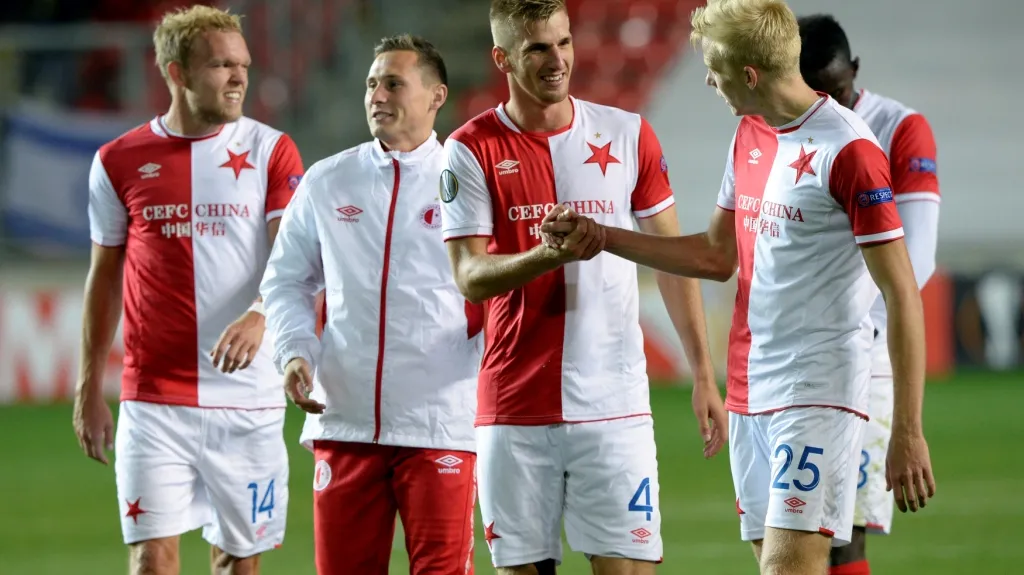 Fotbalisté Slavie