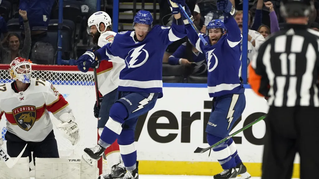 Ondřej Palát slaví gól