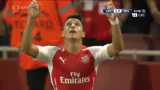 Gól v utkání Arsenal - Besiktas: Sánchez - 1:0 (45+1.)