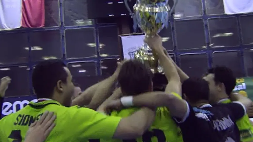 Radost teplických futsalistů z poháru