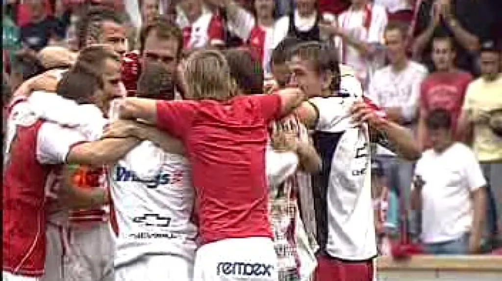Slavia je mistrem ligy 2008