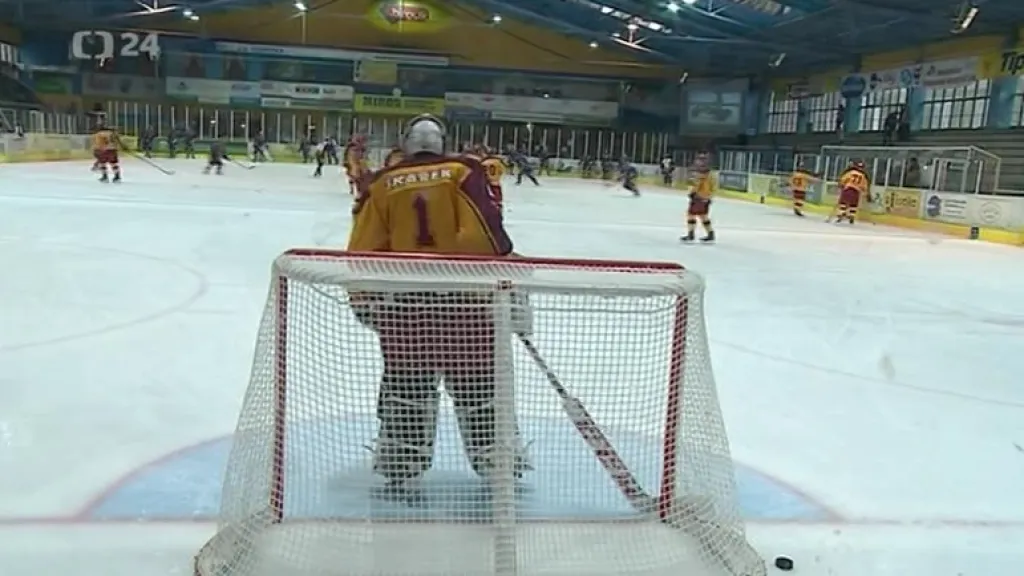 Za Jihlavu chytá patnáctiletý brankář