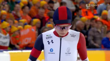 Jízda Zdráhalové na 1500 metrů na MS ve víceboji