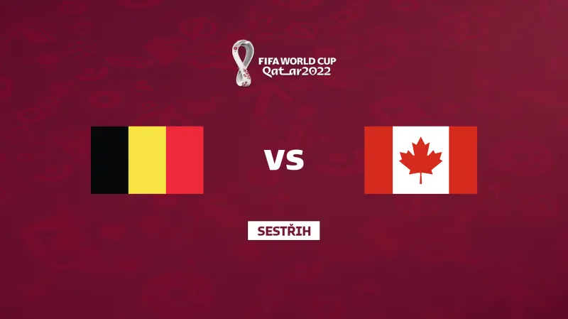 Sestřih utkání Belgie - Kanada