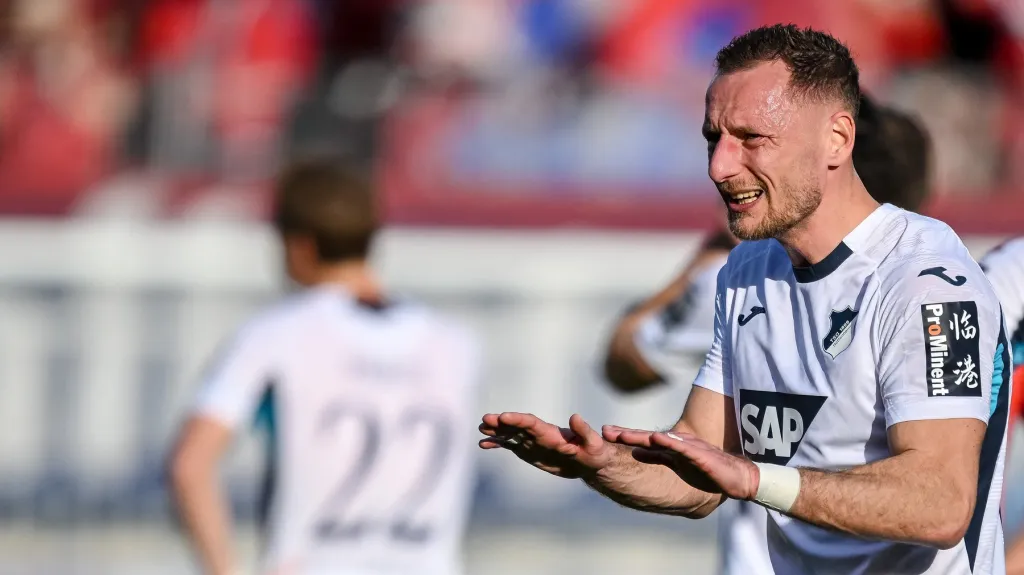 Vladimír Coufal v dresu Hoffenheimu
