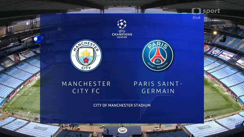 Sestřih utkání Manchester City - PSG