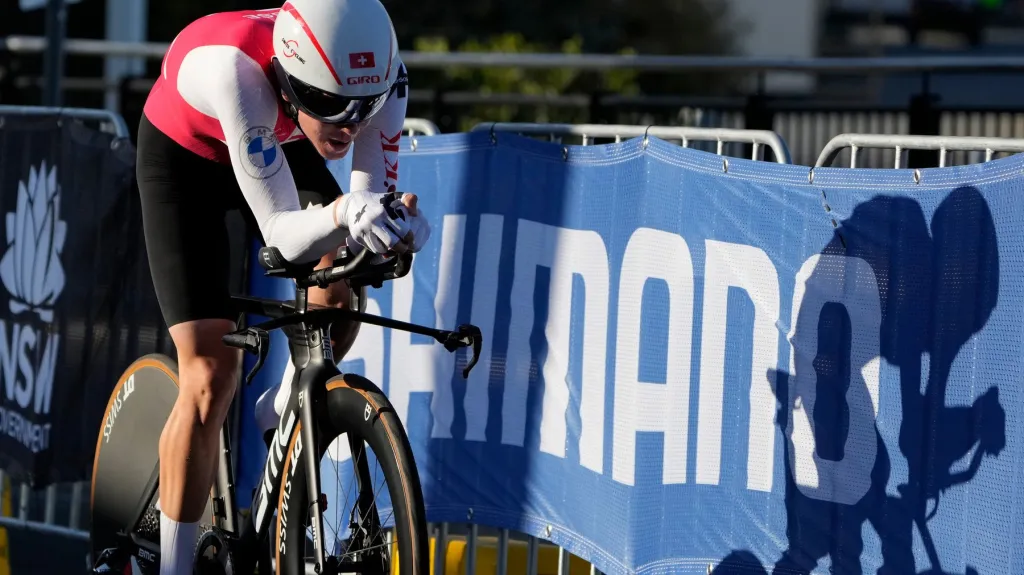 Švýcarský časovkář Fabian Weiss