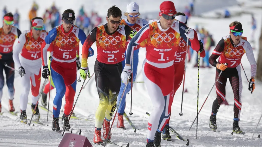 Olympijský sprint dvojic v běhu na lyžích