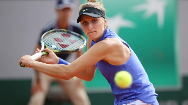 Markéta Vondroušová v 1. kole French Open