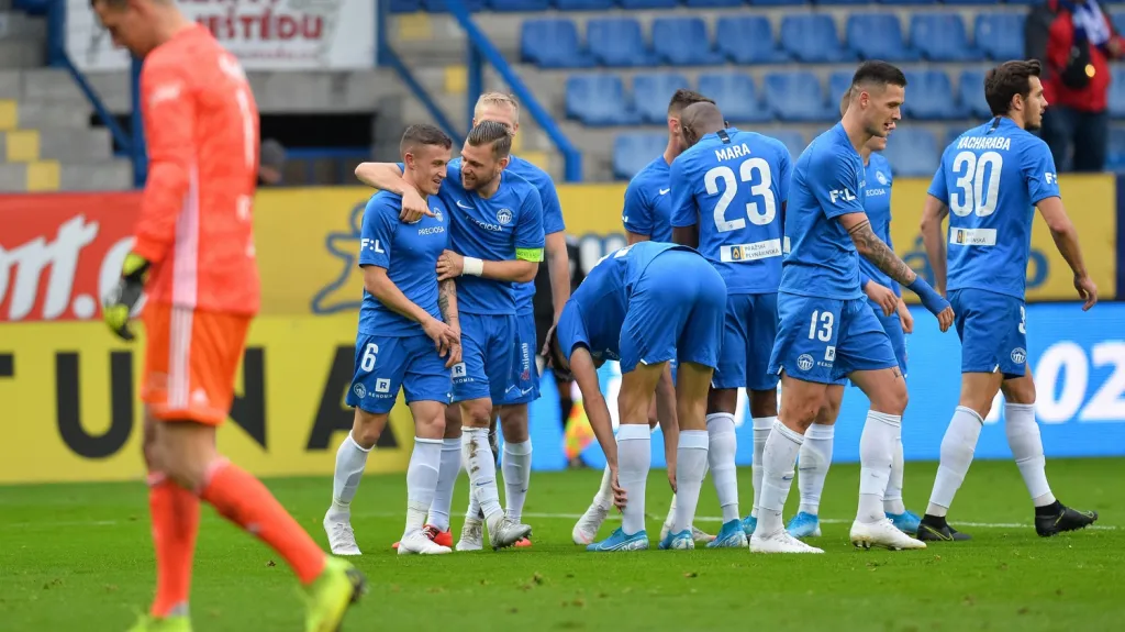 Radost fotbalistů Liberce