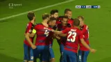 Gól v utkání Plzeň - Ludogorec: Ďuriš - 1:0 (7. min.)