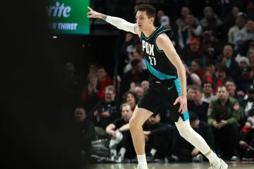 Vít Krejčí v utkání Portlandu s Phoenixem