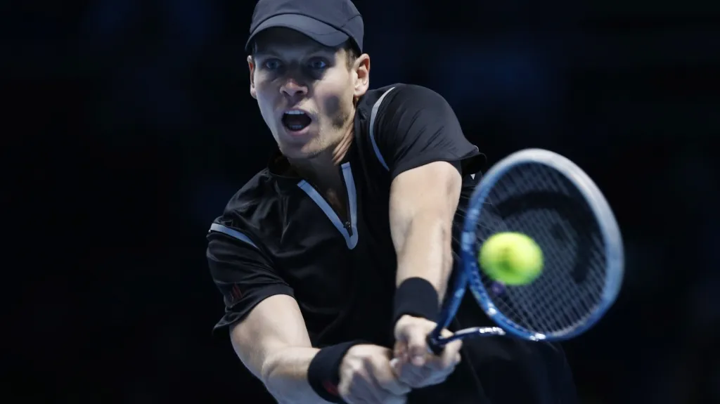 Tomáš Berdych na Turnaji mistrů